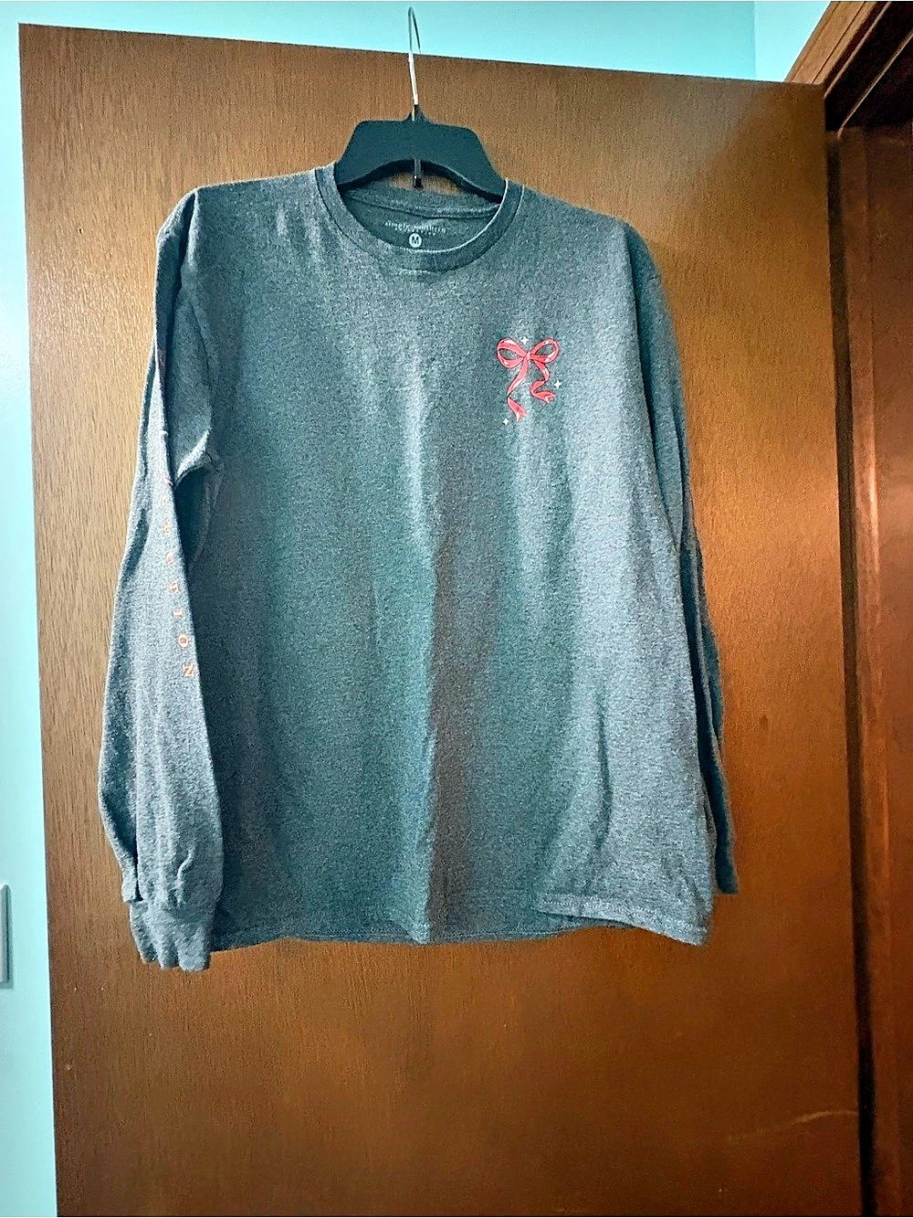 Simply Southern Nutcracker Graphic Long Sleeve Size Medium Like New